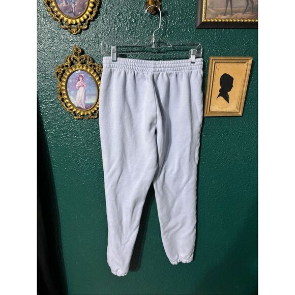 Skims Classic Jogger Sweatpants Baby Blue Sz Small - Picture 2 of 3
